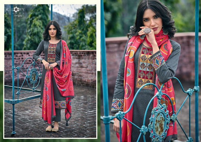 Kilory Hayat Jam Cotton Dress Material Catalog
